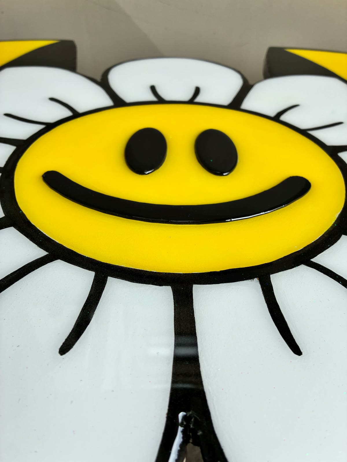 Split Reality (Smiley Flower Table) — photograph 3 of 6